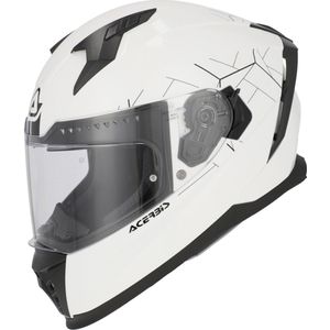Acerbis - X-Way Solid Mat - Systeemhelm - Wit
