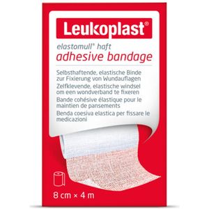 Leukoplast Elastomull® haft Fixatiewindsel 4 m x 8 cm - 3 x - Voordeelverpakking