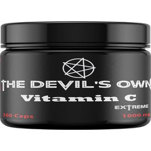The Devil's Own | Vitamine C 1000mg | 300 capsule | Vitamines | Gezondheid | Volwassenen | Nutriworld