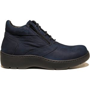 Wolky - Annemarie XW - Veterschoenen - Denim - Nubuck