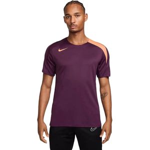 Nike m nk df strk top ss t90 (consu in de kleur rood.