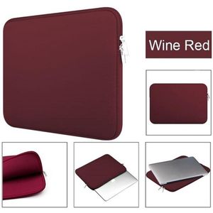 Laptophoes 15.6 inch - Laptoptas - Laptop Sleeve/Case/Hoes - Tas - 15.6 inch geschikt voor Asus VivoBook / Asus ZenBook / Asus TUF Gaming F15 / Asus TUF Dash F15 / Asus ROG Zephyrus G15 - 15.6 inch - LB942 Rood