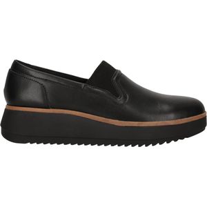 CLARKS - Zylah Sky - Instappers - Zwart - Leer
