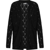 DreiMaster - Comfy Collectie - Vest - Gebreid - Met Open Voorkant - Lange Mouwen