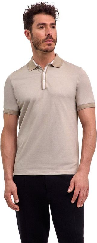 FALKE Selection Pima Piqué Detail zacht huidvriendelijk katoen polo shirt heren veelkleurig - maat M