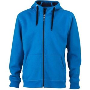 James and Nicholson Heren Dubbelgewichtjasje (Azur Blauw/Zwaar)