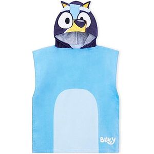 Badponcho met capuchon voor kinderen - katoenen omkleedjas voor strand, zwemmen en badtijd