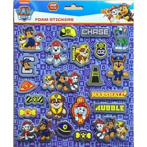 Paw Patrol foam stickers