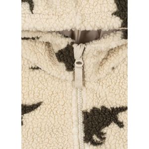Konges Slojd Jody Teddy Hoodie Grs Jassen Jongens - Winterjas - Creme - Maat 98