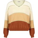 DEELUXE Gestreepte damestrui van lurex jersey M