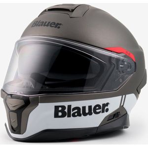 Blauer - FF-01 - Integraalhelm - Grijs - Glasvezel/Fiber Mix