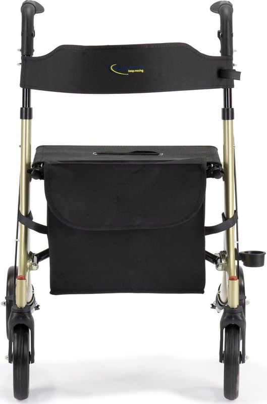 MultiMotion - Double Rollator - Champagne - Dubbel Opvouwbaar - Lichtgewicht