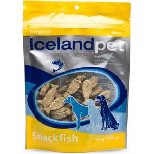 Icelandpet Snackfish Hondensnack Original Witvis 100 gr