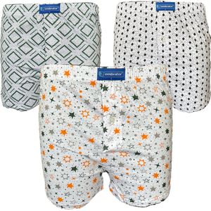 Embrator 3-pack mannen Boxershort Loose Fit katoen XL