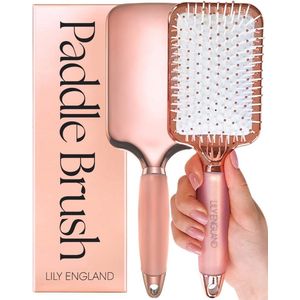 Peddelborstel voor haar: Ontwarren, rechttrekken en föhnen in stijl - Roségoud