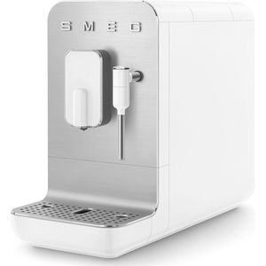 SMEG BCC12WHMEU - Espressomachine - Mat wit - Volautomatisch met stoompijp