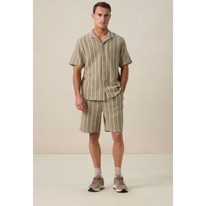 Sissy-Boy - Lichtgroene Short - Korte Broek - Met Strepen