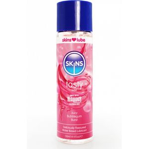Skins - Bubblegum - Glijmiddel met Smaakje - Waterbasis - 130 ml