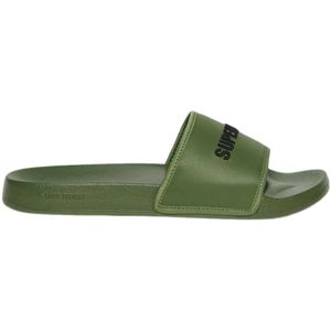 Superdry - Trap Core - Badslippers - Zwart - Comfortabel en Ondersteunend