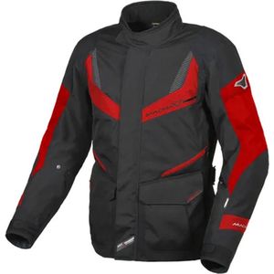 Macna Rancher Black Red Motorcycle Jacket S - Maat - Jas