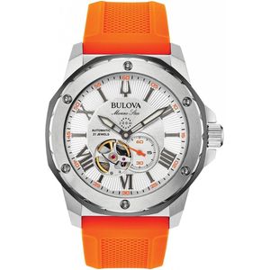 BULOVA 98A226 - Horloge - Siliconen - Oranje - 44 mm