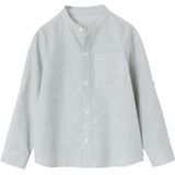 Vertbaudet - Gestreept Jongenshemd - Met Maokraag - Lange Mouwen