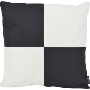 Dano Black/White #2 Kussenhoes | Outdoor / Buiten | Katoen / Polyester | 45 x 45 cm