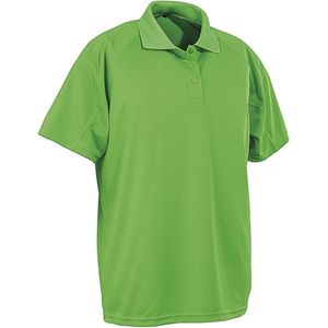 Senvi Sports Performance Sport Polo - Kleur Lime - XXS Unisex