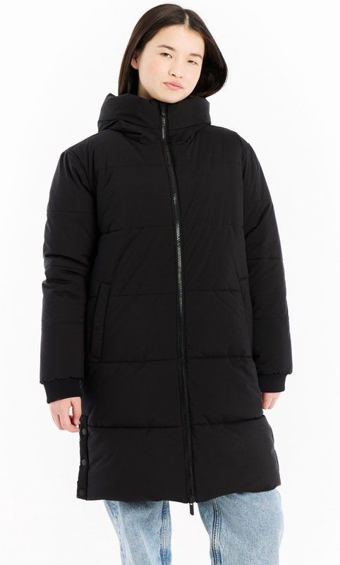Protest - PRTMio - Winterjas - True Black - Lange Puffer - Waterafstotend - Waterkolom 10K