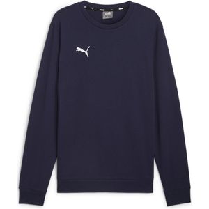 PUMA teamGOAL Casuals sweat-sweatshirt voor heren met ronde hals, 658592 marineblauw