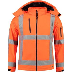 Tricorp Soft shell jack RWS - Workwear - 403003 - Fluor Oranje - maat S