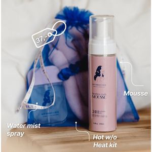 Hot Without Heat - Styling Mousse - Krullen zonder Hitte - Met Slaap Comfort - Blow Out Look - Gezond Haar