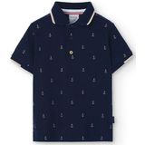 Boboli - 738402 - Poloshirt - Blauw - Korte Mouw - 7 Years