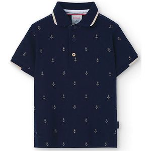 Boboli - 738402 - Poloshirt - Blauw - Korte Mouw - 7 Years