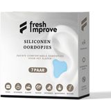 Fresh improve® Premium Earplugs - Comfortabel, 27dB demping & ideaal voor slapen en werken