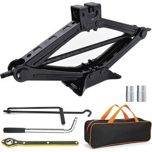 Autokrik 2,5 T met Accessoires - Garagekrik voor Personenauto's en SUV/MPV