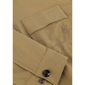 Malelions Kids Ripstop Zip Overshirt - Grey Brown 6-116