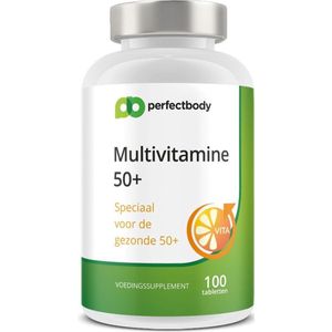 Multivitamine 50+ - 100 Tabletten - PerfectBody.nl