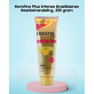Keratine Plus Intense Brazilian Hair Treatment, 200 gram