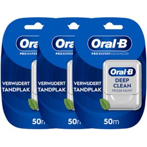 Oral-B Pro-Expert Advanced Floss - Voordeelverpakking - 3 x 50 meter