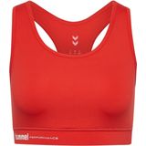 Hummel - Pulse - Sport Bh - Rood/Wit - Full Cup - Racerback