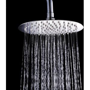 304 roestvrij staal ultra dun regendouche hoofd badkamer top sproeier (10 inch rond)