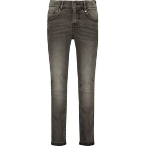 Vingino Jeans Giovanni Jongens Jeans - Dark Grey Vintage - Maat 164