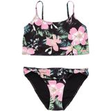 ROXY - Shadow Floral - Zwemset - Meisjes - Zachte Gerecyclede Stof
