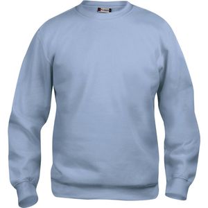 Clique Basic Roundneck 021030 - Licht-blauw - 3XL