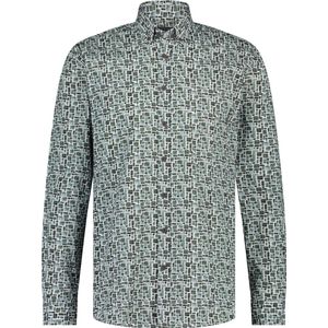 BlueFields Overhemd Shirt Ls Print 21443007 1152 Mannen Maat - L