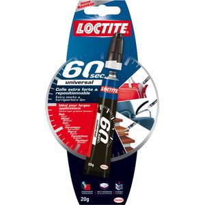 Loctite Universal Glue 60sec 20 g - Alleslijm Multilijm Superlijm Secondelijm Contactlijm