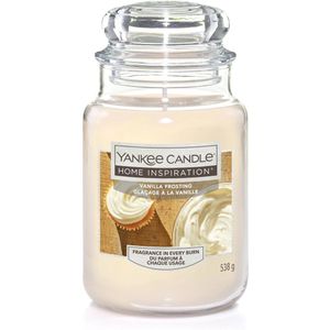Yankee Candle - Vanilla Frosting - Geurkaars - Wit - 538g