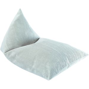 Wigiwama Corduroy Big Lounger / Zitzak - 110x70x70cm - Peppermint Green