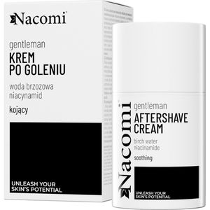 Nacomi Men Soothing aftershave cream that rebuilds skin's microbiome 50ml